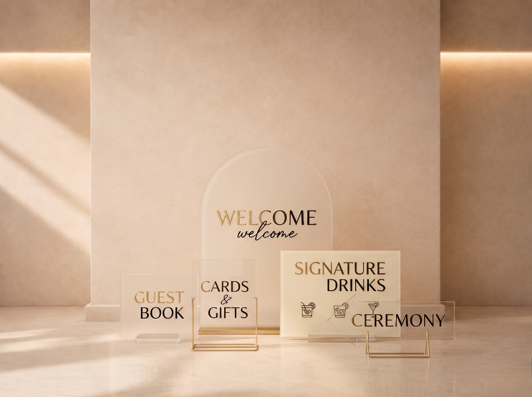 Acrylic Event Signs